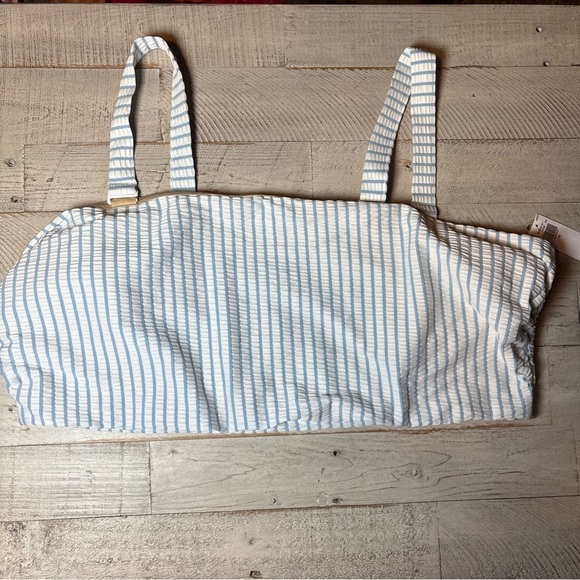 Old Navy Other - Old Navy Women's Size 4X Striped Bikini Top Adjustable Straps Blue/White NWT